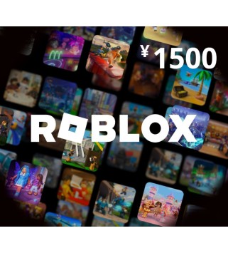 Roblox Game eCard JPY 1500 JP Key 